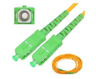 ExtraLink SC/APC-SC/APC Patchcord Jednomodowy Simplex G.657A2 3mm 2m - 1543640 - zdjęcie 3